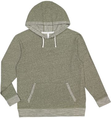 LAT Adult Harborside Melange French Terry Hooded Sweatshirt